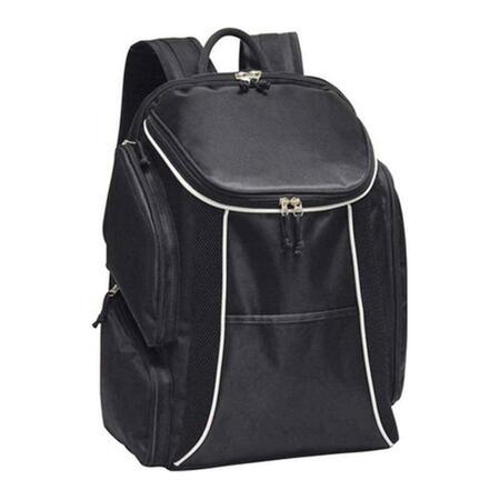 PREFERRED NATION Deluxe Sports Backpack - Black P3439 BLK